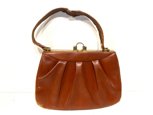 Ancien sac main cuir - sac,