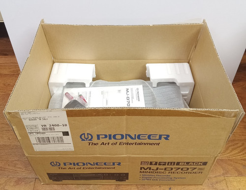 Pioneer d707 minidisc - pioneer,