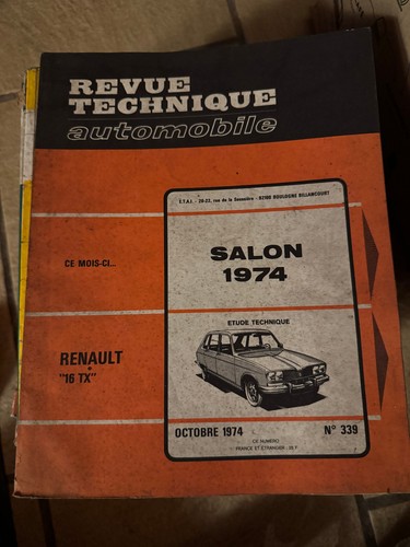 Renault r16 r1156 salon - 16,