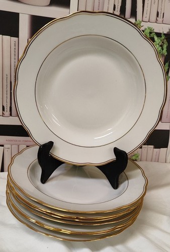 Assiettes creuses porcelaine - 8,