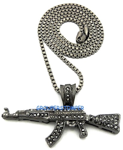 Rifle collier cristal - ak,