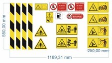 Autocollants Avertissements