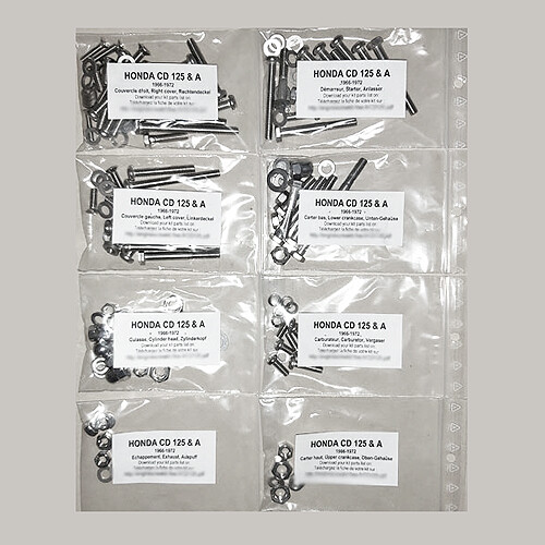 Honda 125 1966 - 125, kit