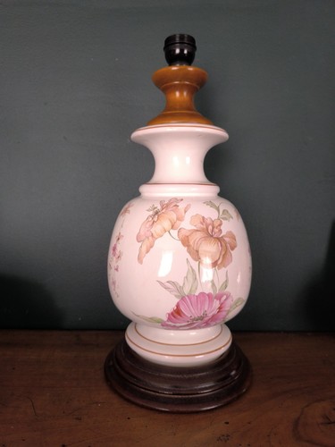 Ancien pied lampe vintage - lampe,