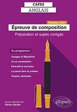 CAPES Anglais - Epreuve de composition - Session 2021 - Pr... | Livre | état bon
