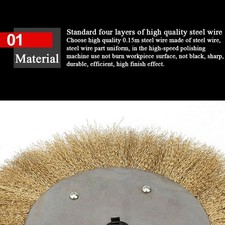 Brosse �� polir fil de