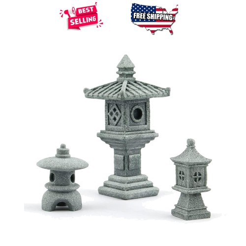 Zen garden decor 3pcs stone - zen,
