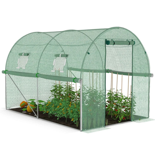 Serre jardin tunnel 3 - jardin,
