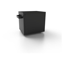 Chariot Plancha FORGE ADOUR DRPAF N Roulant Plancha Acier Fermé Noir