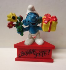 Schtroumpf fleurs & cadeau sur