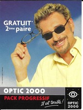 Johnny Hallyday flyer Optic