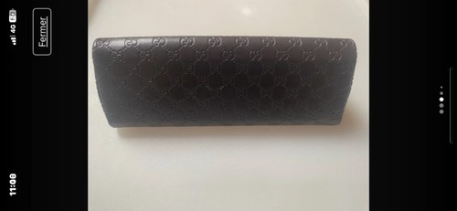 étui lunettes gucci cuir - Étui,