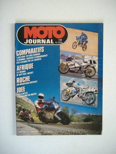 Moto journal 723 honda - moto,