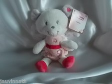 Doudou ours, papillon, ailes