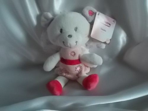 Doudou ours papillon ailes - doudou, papillon,