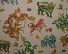 Chinois tibétain dragon - chinois, lin
