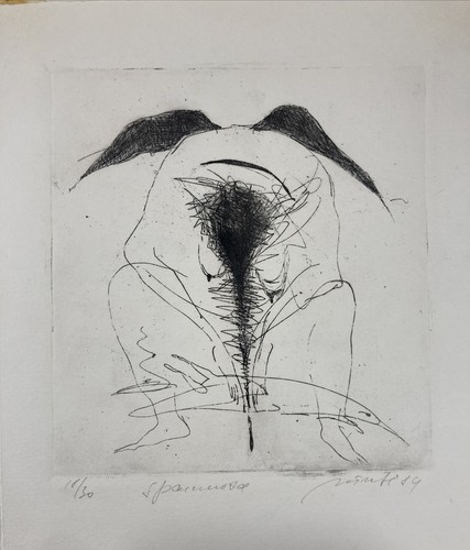 Gravure aquatinte jūratė - -,