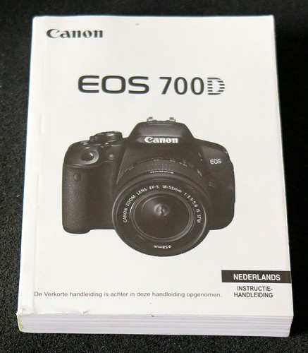 Canon original handleiding