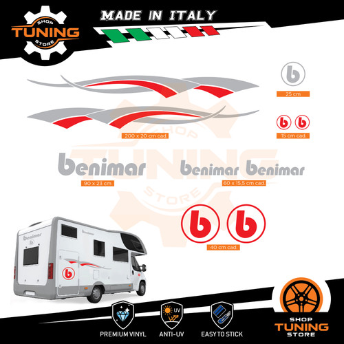 Autocollants camper kit - camper,