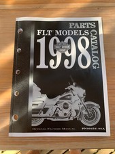 PARTS CATALOGUE MANUEL PIECES DETACHEES HARLEY DAVIDSON FLT / TOURING 1998