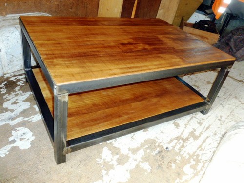 Table basse double - , plateau