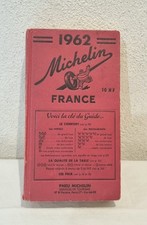 GUIDE MICHELIN 1962   GUIDE ROUGE FRANCE    Très bel état
