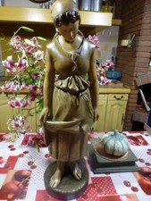 75cm  superbe STATUE  platre