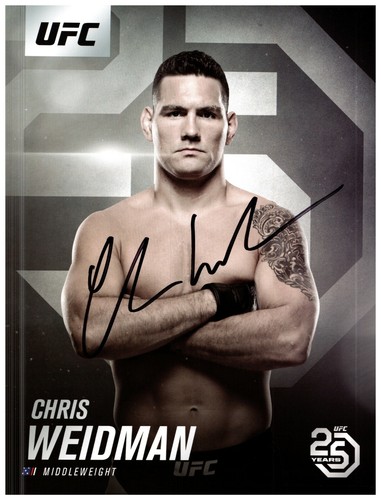 Chris weidman authentic - ~~,
