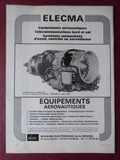 6/79 PUB ELECMA SNECMA ELECTRONIQUE MOTEUR LARZAC 04 TURBOMECA MTU KHD FRENCH AD