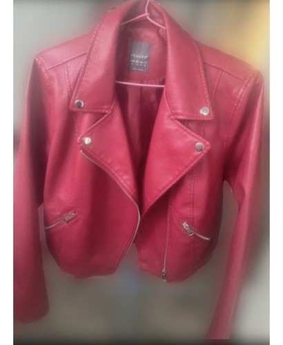 Veste biker rouge primark - veste,