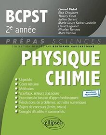 Physique chimie bcpst - bcpst, 2e