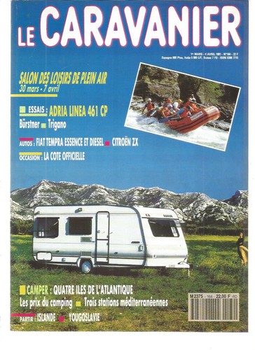 Caravanier 164 adria - le, n°164