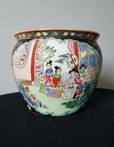 Vase cache pot chinois - pot,
