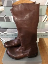 Fiorentini + Baker Ester Brown Zip Boots Size 36 Brand New In Box $540
