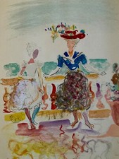 Constantin TERECHKOVITCH (1902 - 1978), lithographie de 1956