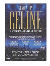 RARE / FLYER - CELINE DION 