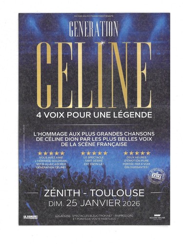 Rare flyer celine - flyer,