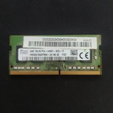 4GB RAM SO-DIMM SK Hynix Korea ordinateur portable 4GB 1RX16 PC4-2400T