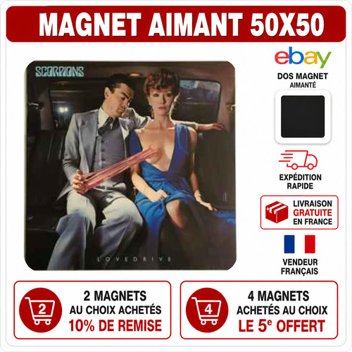 Magnet frigo scorpions - magnet,