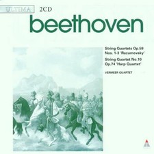 Beethoven : quatuor à cordes Vermeer 7-10 - CD