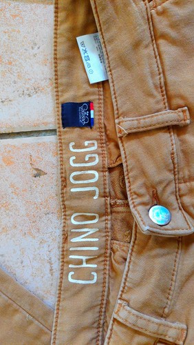 Pantalon chino ltc camel - chino,