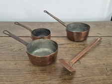 Lot De 3 Ancienne Casserole En