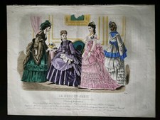 Gravure grand format La Mode