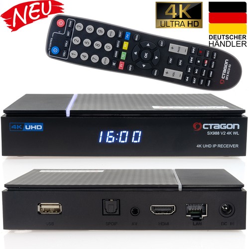 Octagon sx988 uhd ip - octagon, 4k