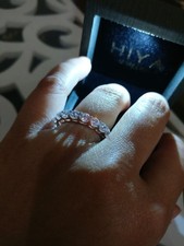 Bague de mariage en or blanc