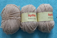 LOT DE 3 PELOTES DE LAINE