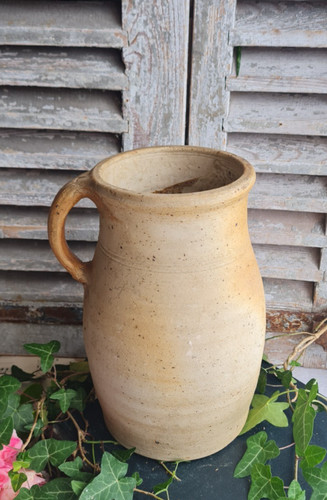 Ancien pot cruche faisselle - ancien,