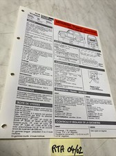 Fiche technique automobile Mitsubishi Pajero 4D56 depuis 03/89 édition 1990 RTA