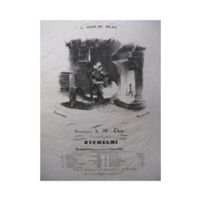 THYS A. L'Oiseau Bleu Chant Piano ca1830