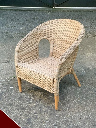 Ancien petit fauteuil - , d'enfant